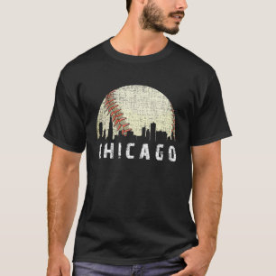 Chicago Vintage Baseball Distressed Gameday Retro T-Shirt