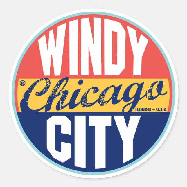 Chicago Vintage Label (Front)