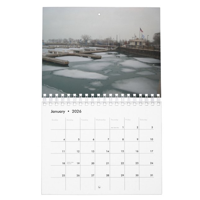Chicago Waterfront 2011 Calendar (Jan 2026)