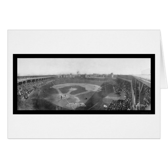 Chicago White Sox Cubs Photo 1909 (Front Horizontal)
