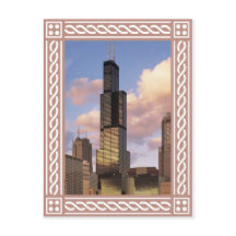 Chicago - Willis Tower - Sears Tower Postcard