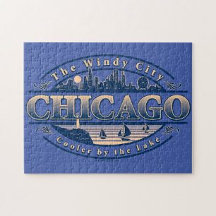 Chicago Windy City Jigsaw Puzzle