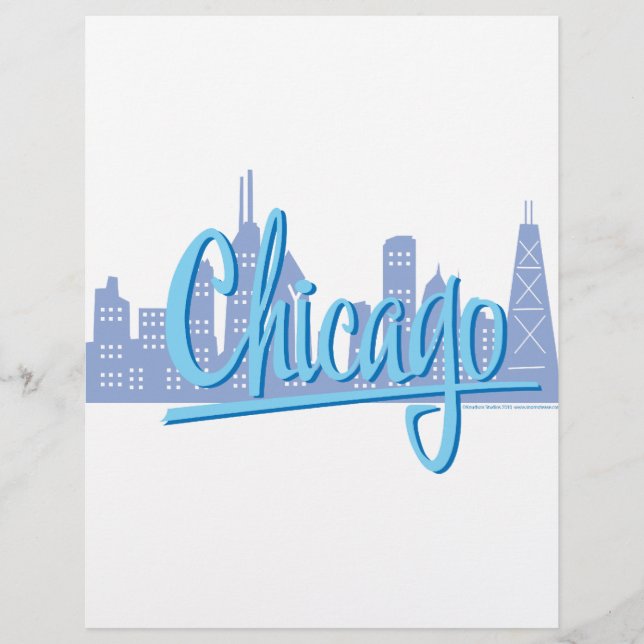Chicago Windy City Skyline (Front)