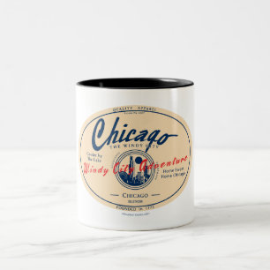 Chicago Windy City Two-Tone Coffee Mug