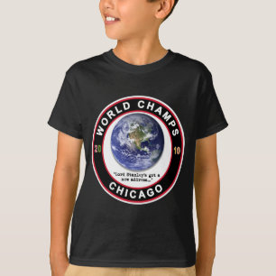 Chicago World Champs 2010 - Hockey Fans T-Shirt