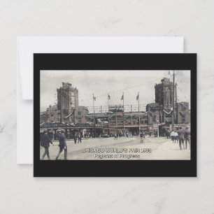 Chicago World's Fair 1933 Vintage Inspired Postcard