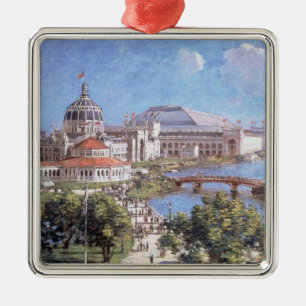 Chicago World's Fair (Columbian Exposition) Metal Ornament