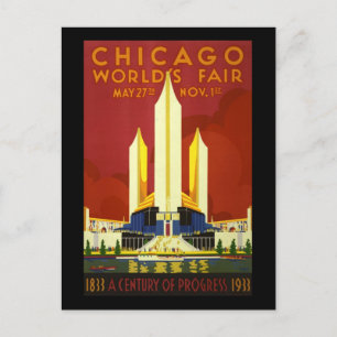 Chicago world's fair postcard