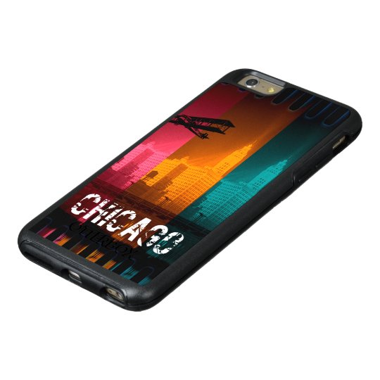 Chicago Wrigley Building 1930's Colourful Photo OtterBox iPhone 6/6s Plus Case
