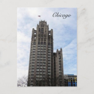 chicago wrigley postcard