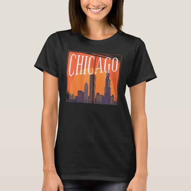 Chicago Zip T-Shirt (Front)