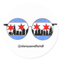 chicaGOggles sticker