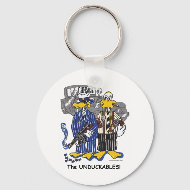 Chicago's Untouchables Keychain (Front)