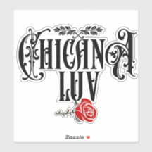 Chicana Love Car decal sticker