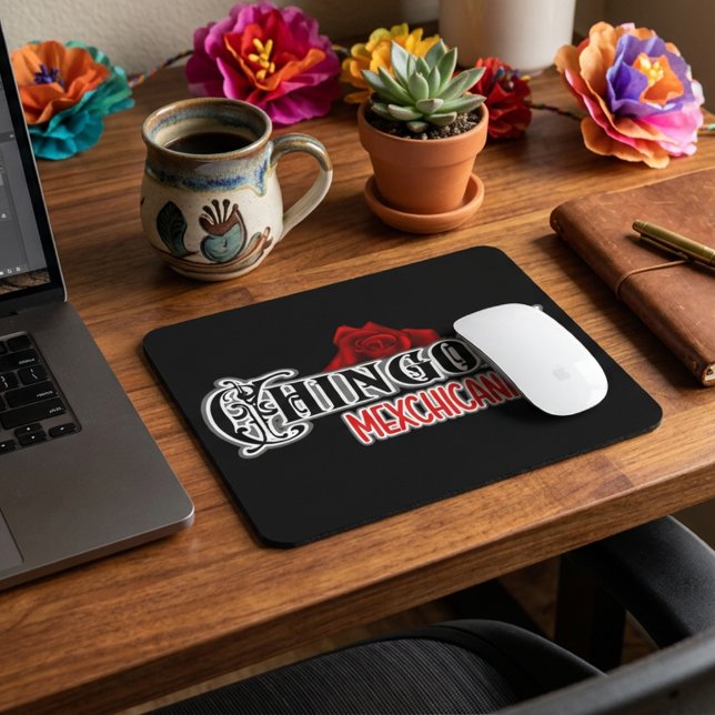 Chicana Mexchicana  Mouse Pad (Chicana Mexchicana Mouse Pad)