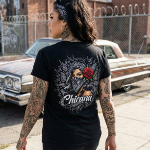 Chicana Print T-Shirt