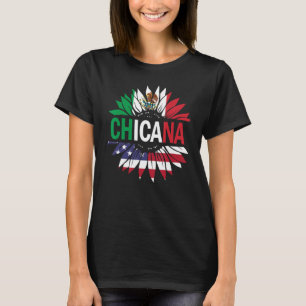 Chicana-Shirt Men Women Kids Girls Boys Mexican US T-Shirt