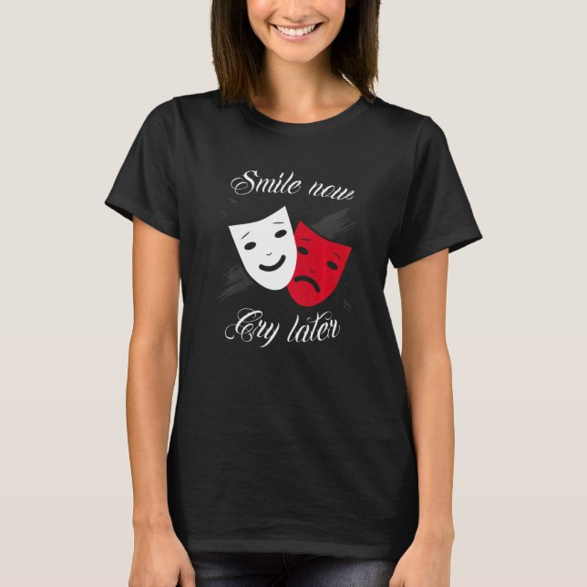 Chicano and chicana for Smile Now Cry Later Premiu T-Shirt (Front)