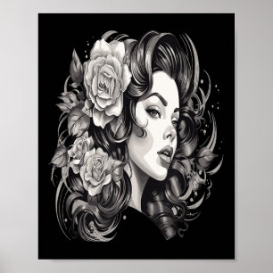 Chicano Chicana La Raza Barrio Tattoo Art Death _6 Poster