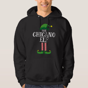 Chicano Elf Matching Family Christmas Party Hoodie