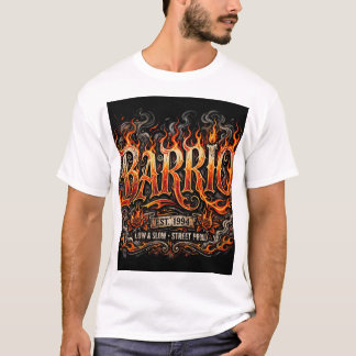 Chicano Street Art Tee - Barrio Fuego Urban Design