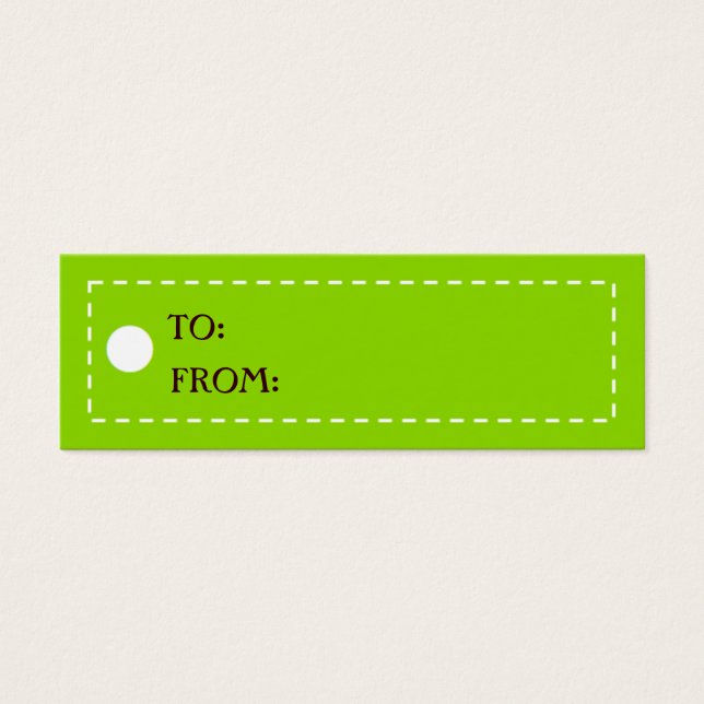 CHICEST GIFT TAGS - Customized (Front)
