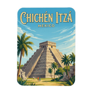 Chichén Itzá Archaeological Site Mexico Magnet