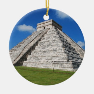 Chichen Itza Ceramic Ornament