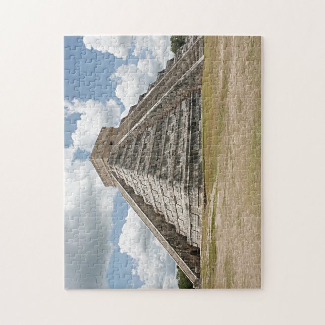 Chichen Itza El Castillo Jigsaw Puzzle (Vertical)