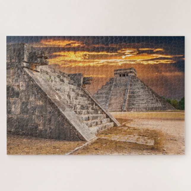 Chichen Itza -Explore the Ancient Wonder of Mexico Jigsaw Puzzle (Horizontal)