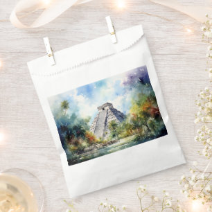 Chichen Itza Favour Bag