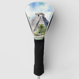 Chichen Itza Golf Head Cover