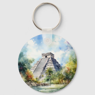 Chichen Itza Keychain