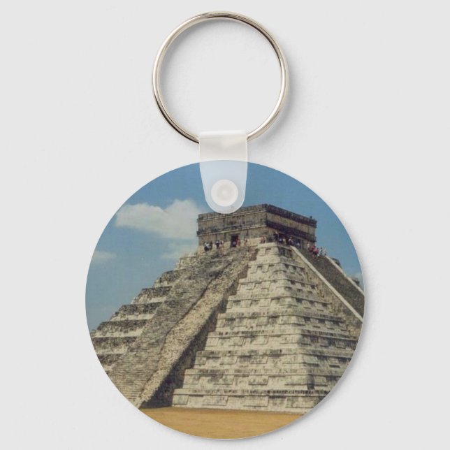 Chichen Itza Keychain (Front)
