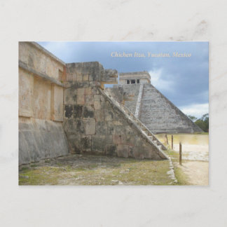 Chichen Itza Mayan Ruin Mexico Postcard