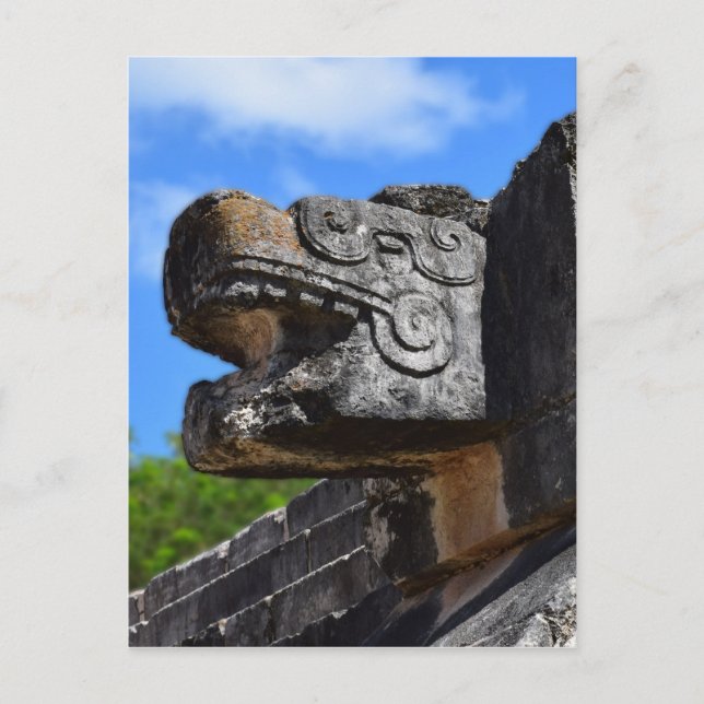 Chichen Itza Mexico Kukulkan Waxaklahun Ubah Kan Postcard (Front)