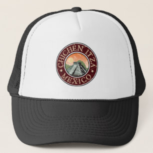 Chichen Itza Mexico Shirts Trucker Hat
