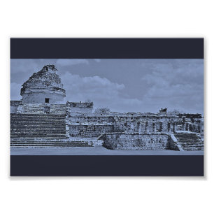 Chichen Itza Observatory Photo Print