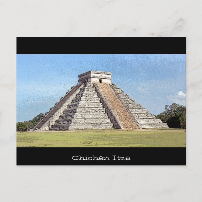 Chichen Itza Postcard (Front)