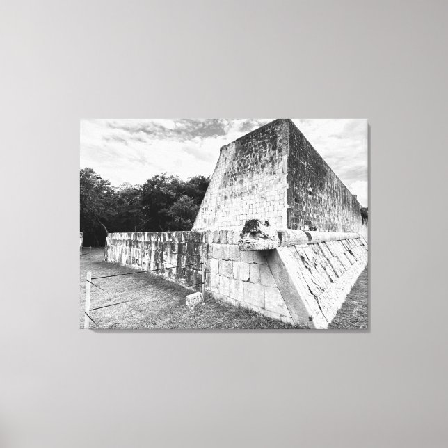 Chichén Itzá: The Great Ball  Canvas Print (Front)