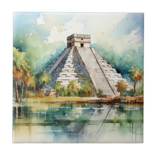 Chichen Itza Tile