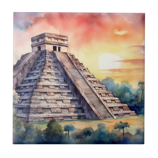 Chichen Itza Tile (Front)