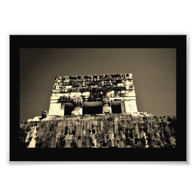 Chichen Itza Wall Photo Print (Front)