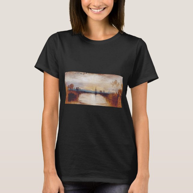 Chichester Canal by Joseph William Turner T-Shirt (Front)