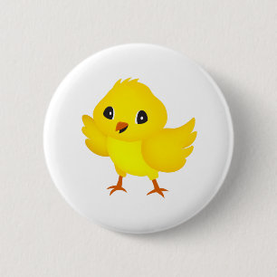 Chick 2 Inch Round Button