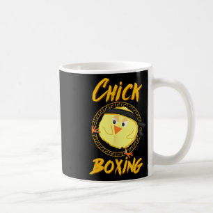 Chick Boxing Kickboxing Tee For Female Competitors Coffee Mug