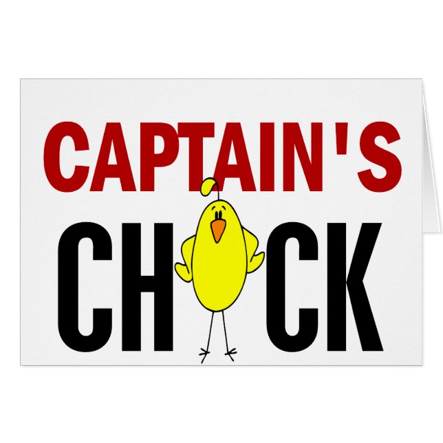 Chick de capitaine (Devant horizontal)
