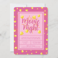 Chick Flick Movie Night - Firework Popcorn