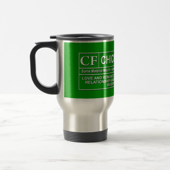 Chick Flick Travel Mug (Left)