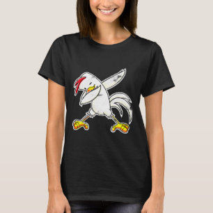 Chick Hen Dabbing Chicken T-Shirt